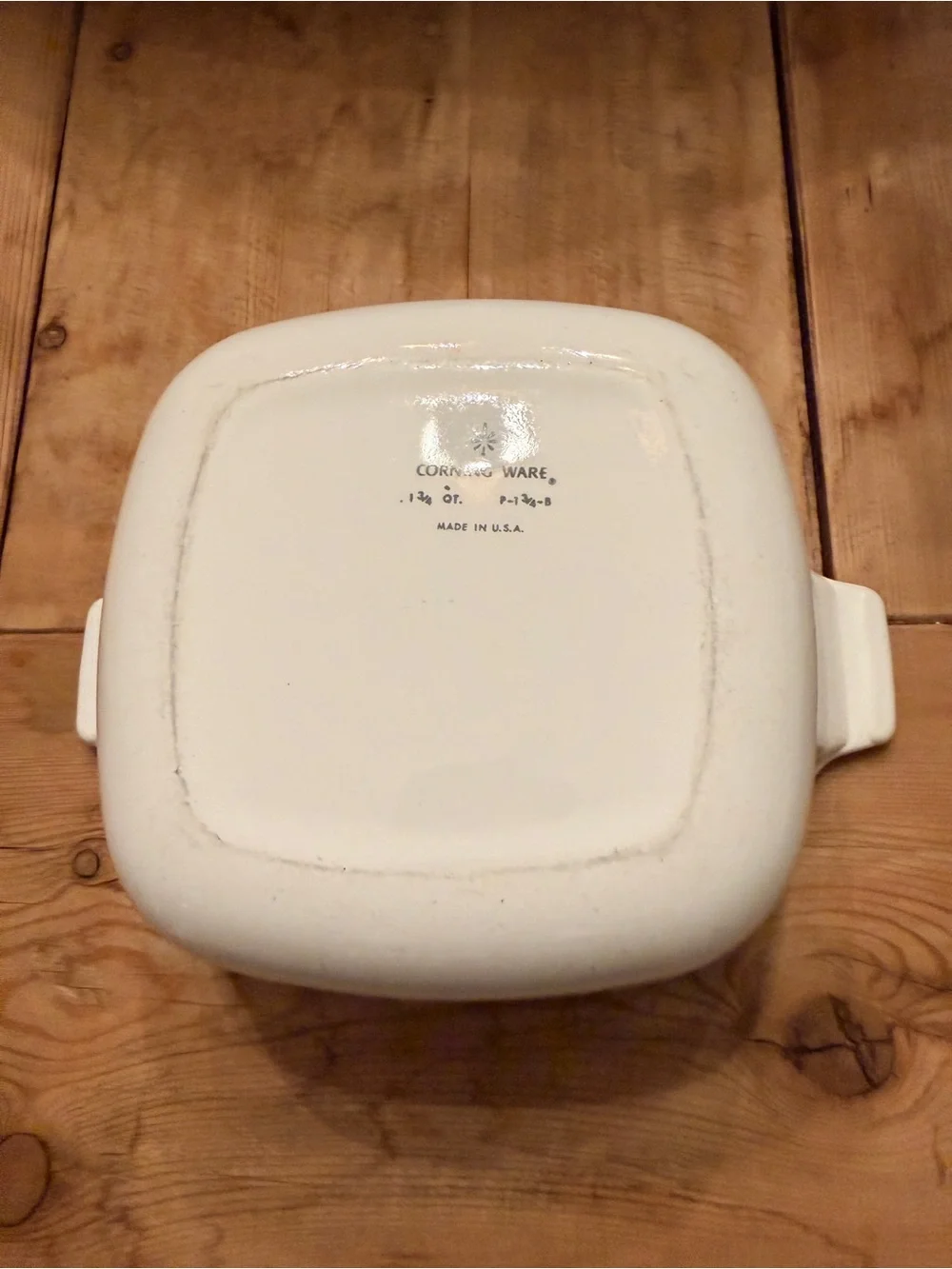 Vintage Corning Ware Blue Cornflower 1.75 Qt Casserole Dish P-1 3/4B No Lid USA